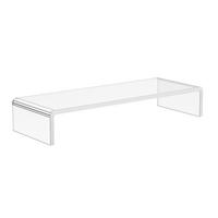 MONITORSTÄNDER - Transparent, Kunststoff (53/19/9cm) - HOMCOM