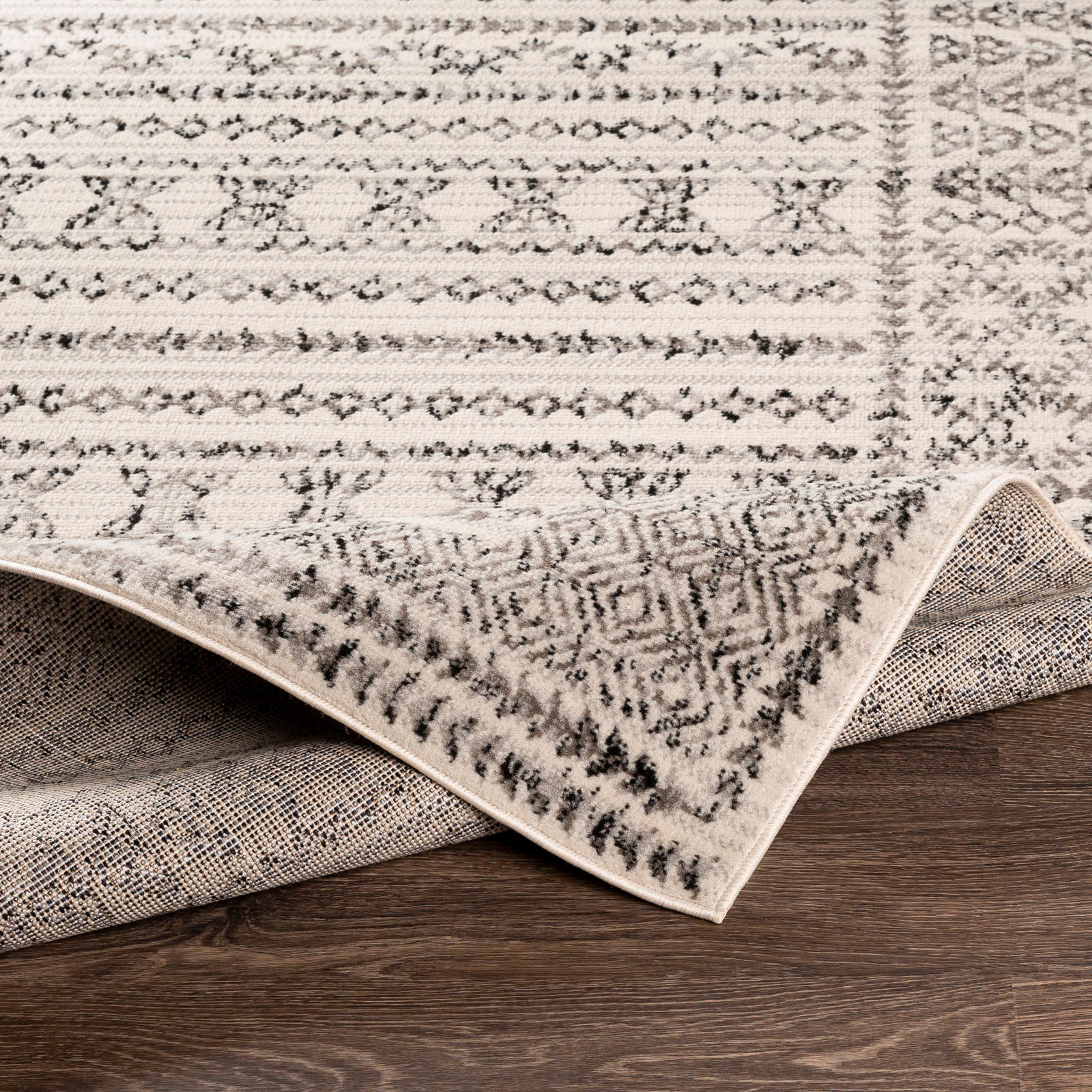 Thumbnail - Livabliss Kurzflorteppich, Weiß, Textil, Grafikmuster, Rechteckig, 80x220 cm, Oeko-Tex® Standard 100, in verschiedenen G...