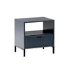 NACHTTISCH LINKA STYLES LS-07 - Dunkelblau, Holzwerkstoff (55/55/41cm) - Meblini