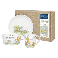 KINDERSET 3-tlg. Weißt du eigentlich - Naturfarben, Keramik (19.1/19.1/2.4cm) - Könitz