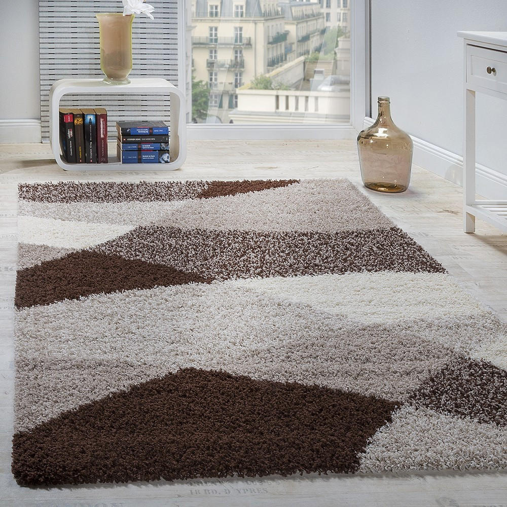 HOCHFLORTEPPICH 70/250 cm Mango 308 - Braun, Textil (70/250cm) - Paco Home