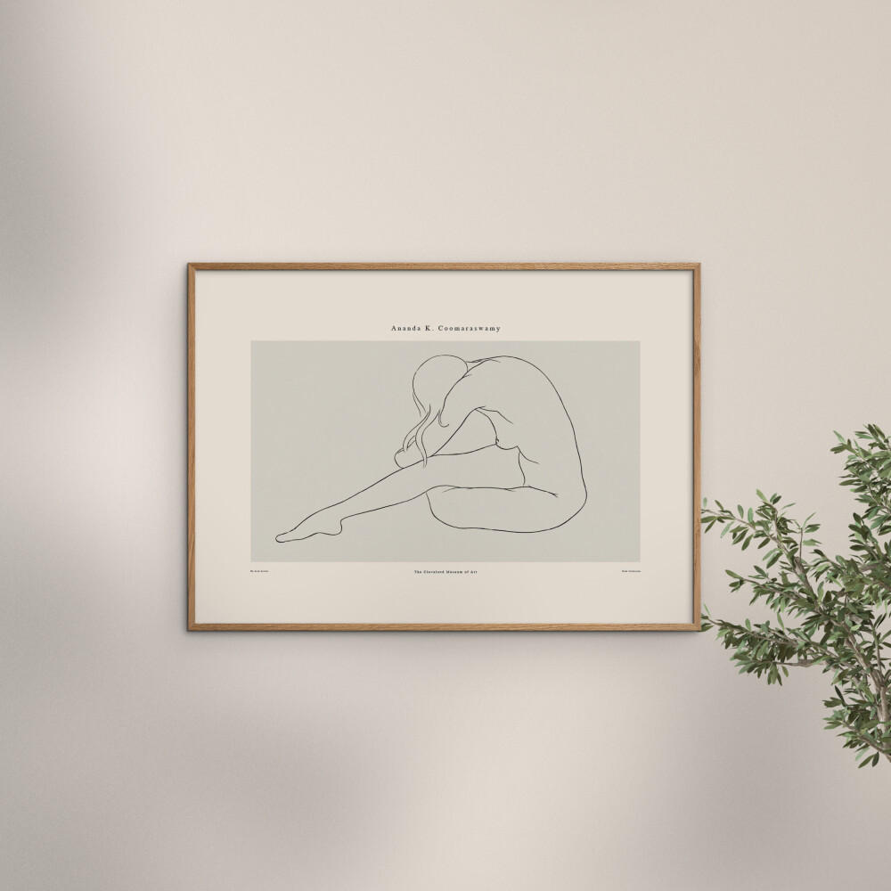 POSTER Arch Atelier - Ananda 01 - Naturfarben, Papier (50/2/70cm) - Poster&Frame