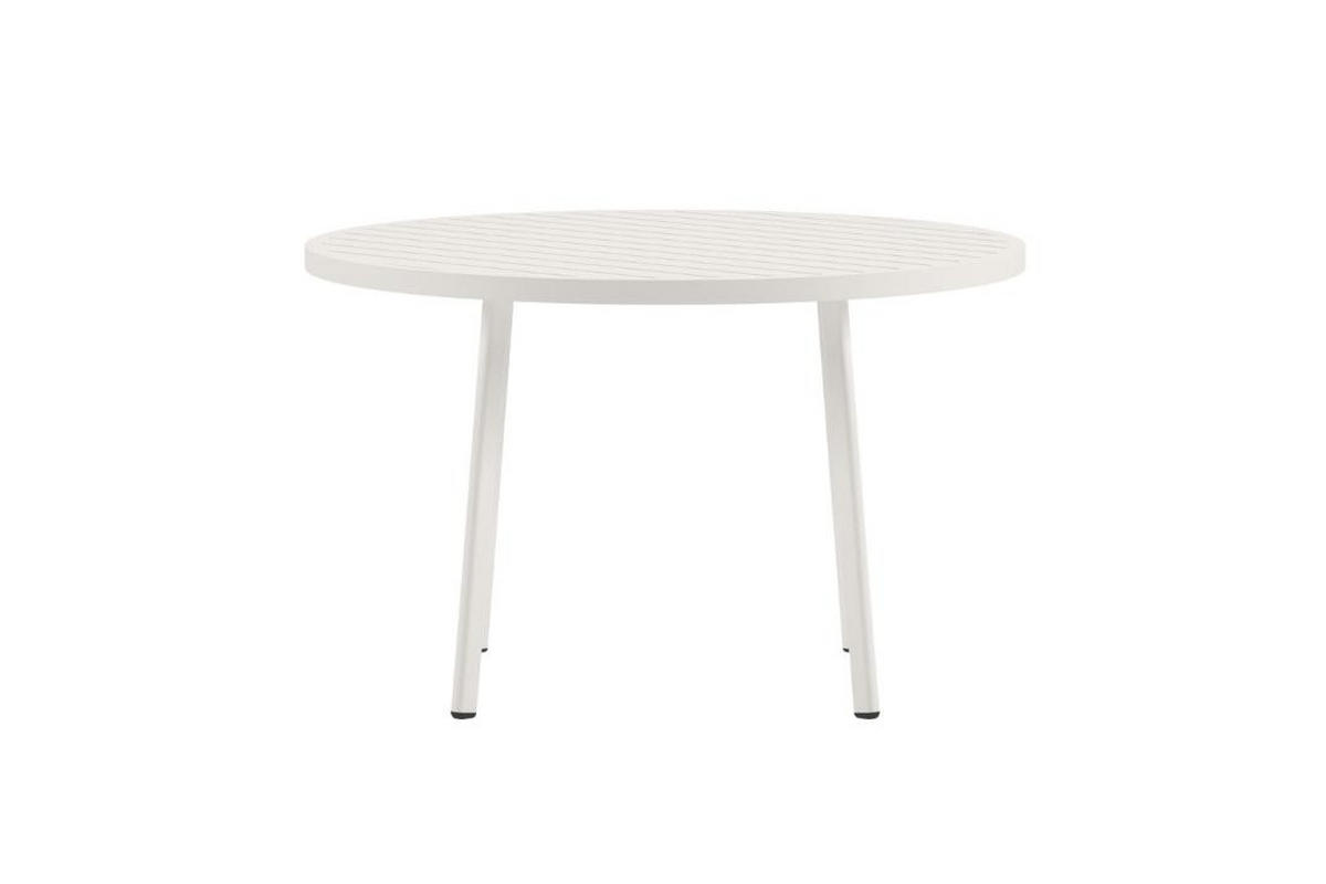 GARTENTISCH, Giardini, Beige, Metall, 120 x 120 x 74 cm - Beige, Metall (120/120/74cm) - ebuy24