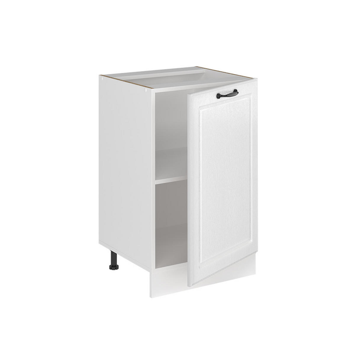 SPODNÍ SKŘÍŇKA KUCHYŇSKÉ LINKY R-Line, Bílý venkovský dům/Bílá, 50 cm bez pracovní desky - bílá, kompozitní dřevo (50/81.6/46cm) - Vicco