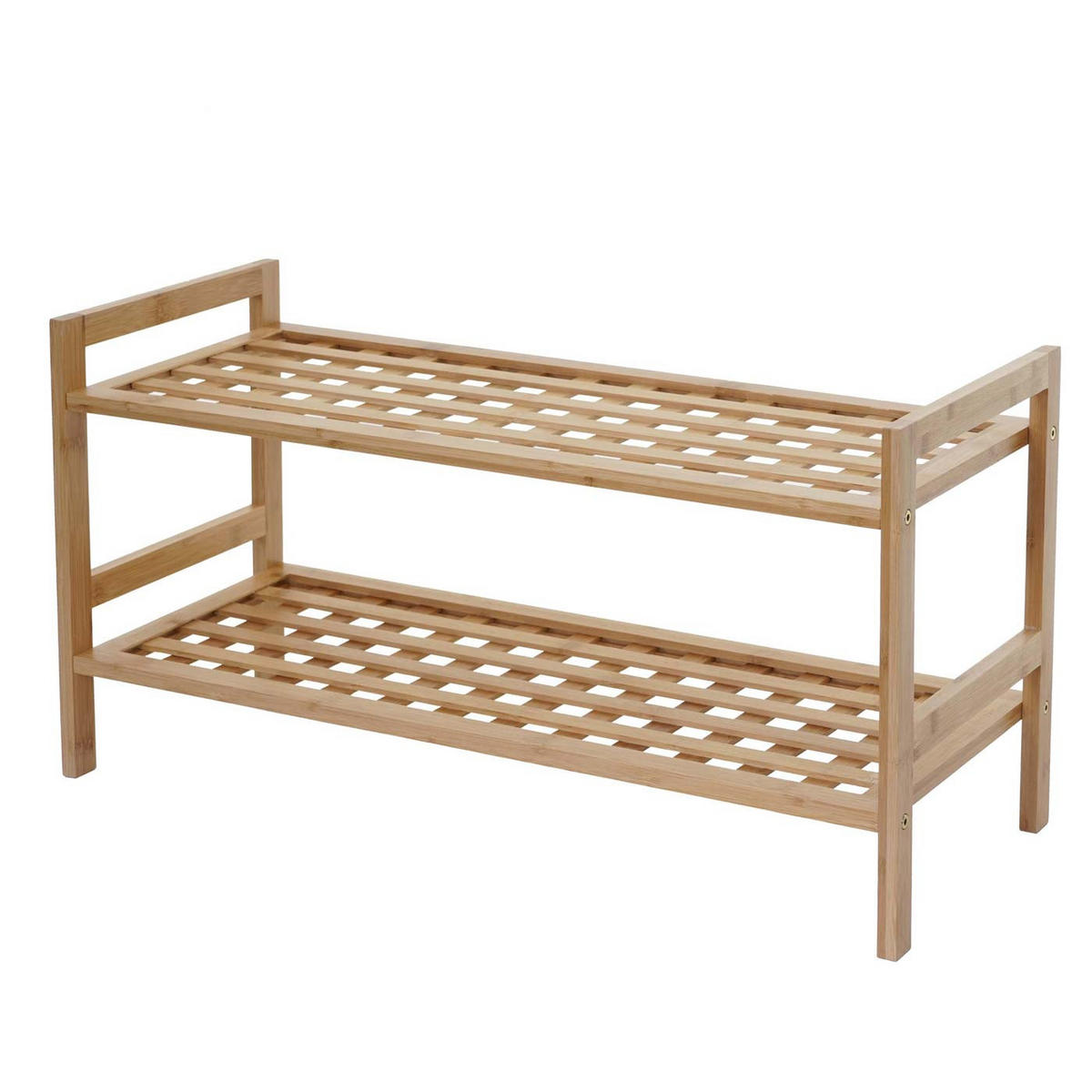 SCHUHREGAL Braun - Braun, Holz (69/35/27cm) - MCW