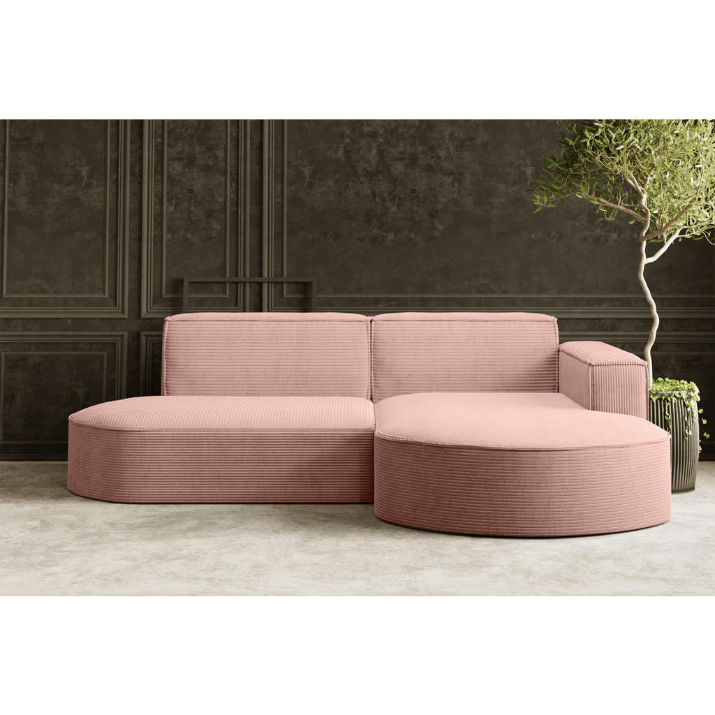 Thumbnail - Kaiser Möbel Ecksofa, Rosa, Holzwerkstoff, 4-Sitzer, L-Form, 236x165 cm, Reach, Wohnzimmer, Sofas & Couches, Wohnlandsch...