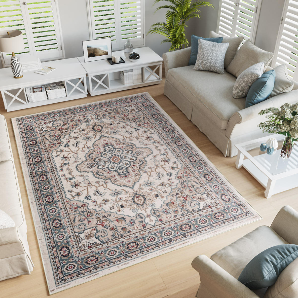 TEPPICH COLORADO Beige 250/350 cm - Beige, Kunststoff (250/350cm)