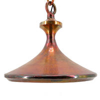 HÄNGELEUCHTE Ø46x42 cm, Aluminium, Kupfer - Kupferfarben, Metall (46/46/42cm) - PTMD Collection