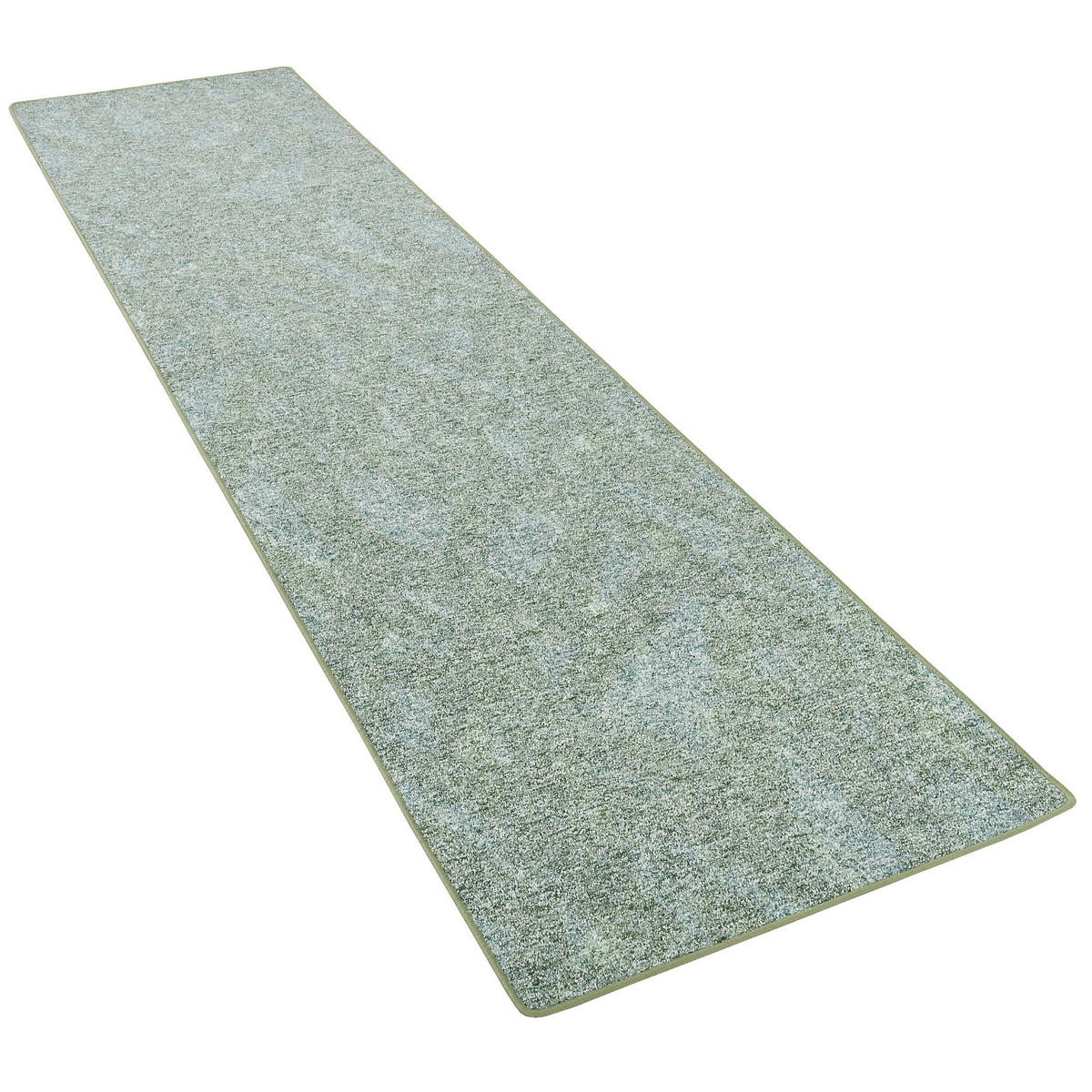 SCHLINGENTEPPICH MEMORY MELIERT LÄUFER - Grün, Textil (80/320cm) - Snapstyle