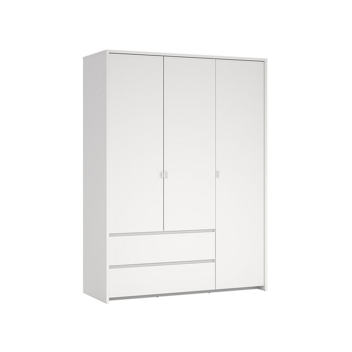KLEIDERSCHRANK, Next, Weiß, Holzwerkstoff, 149 x 58 x 203 cm - Weiß, Holzwerkstoff (149/203/58cm) - ebuy24