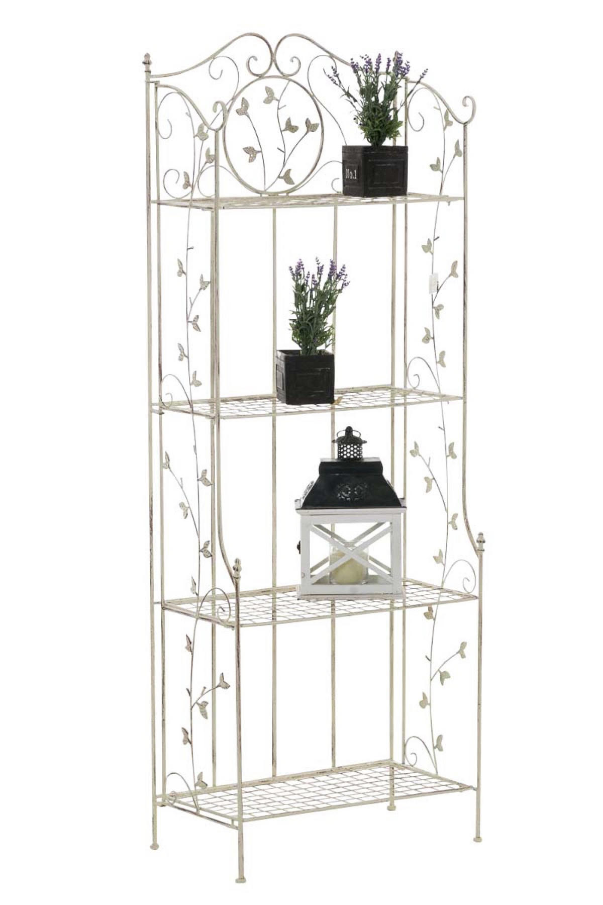 STANDREGAL Aaron antik-creme - Naturfarben, Metall (60/158/33cm) - TPFGarden