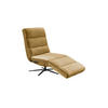 RELAXLIEGE ALINA Gelb Cord - Currygelb/Schwarz, Textil/Metall (82/115/156cm) - KAWOLA