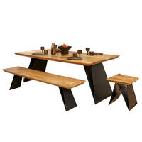 ESSTISCH High-Sense 200 cm X 100 cm Natur - Naturfarben, Holz (100/200/76cm) - Villa Möbel