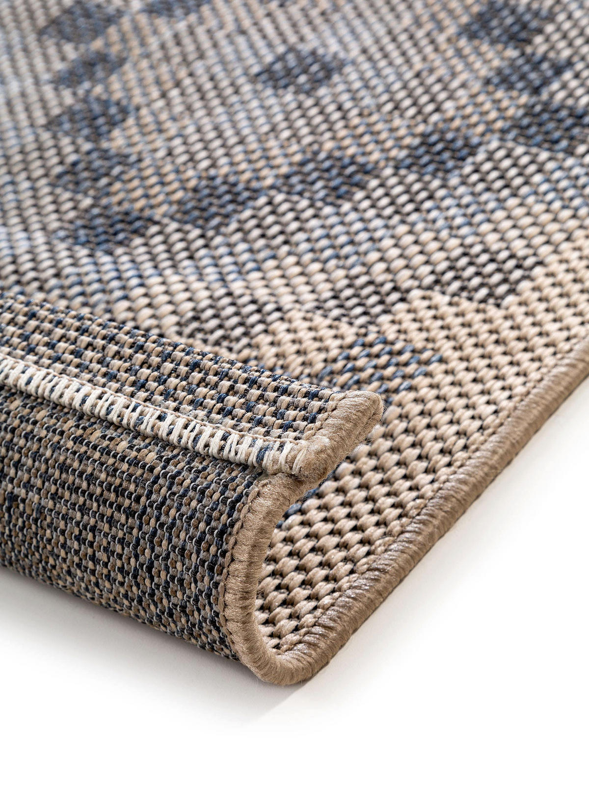 OUTDOORTEPPICH River Blau 160x230 cm - Blau, Textil (160/230cm) - benuta Nest