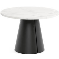 TISCH Schwarz ALMA Ausziehbar 120/196 cm - Schwarz, Holzwerkstoff (2/120/76cm) - Sepro Meble