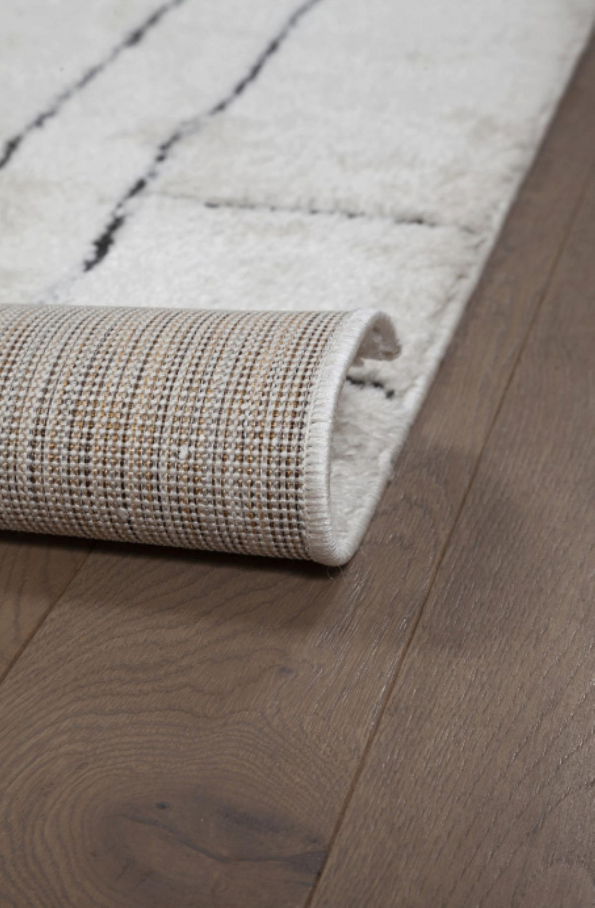 TEPPICH Shaggy Berber BRIGA Beige 133 x 190 cm - Beige, Textil (133/190cm) - Novatrend