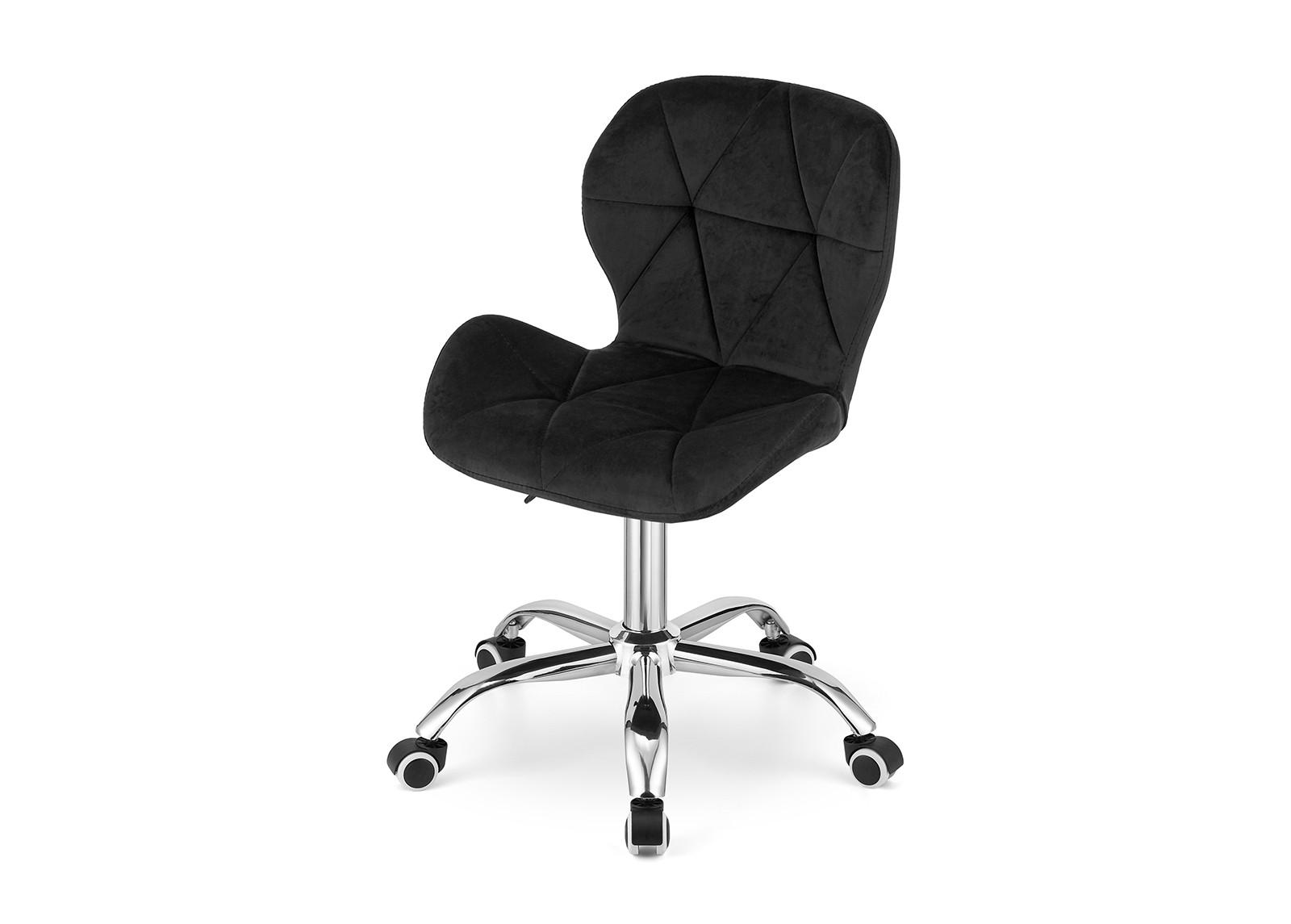 BÜROSTUHL Avola, schwarz - Schwarz, Textil (53.5/86.5/55cm)