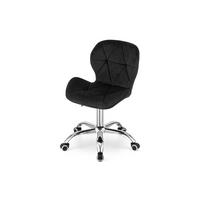 BÜROSTUHL Avola, schwarz - Schwarz, Textil (53.5/86.5/55cm)