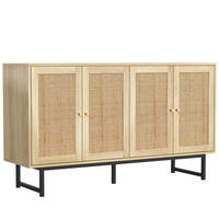SIDEBOARD Brown 140/39,5/80 cm - Braun, Holz (39.5/80/140cm) - Urban Meuble
