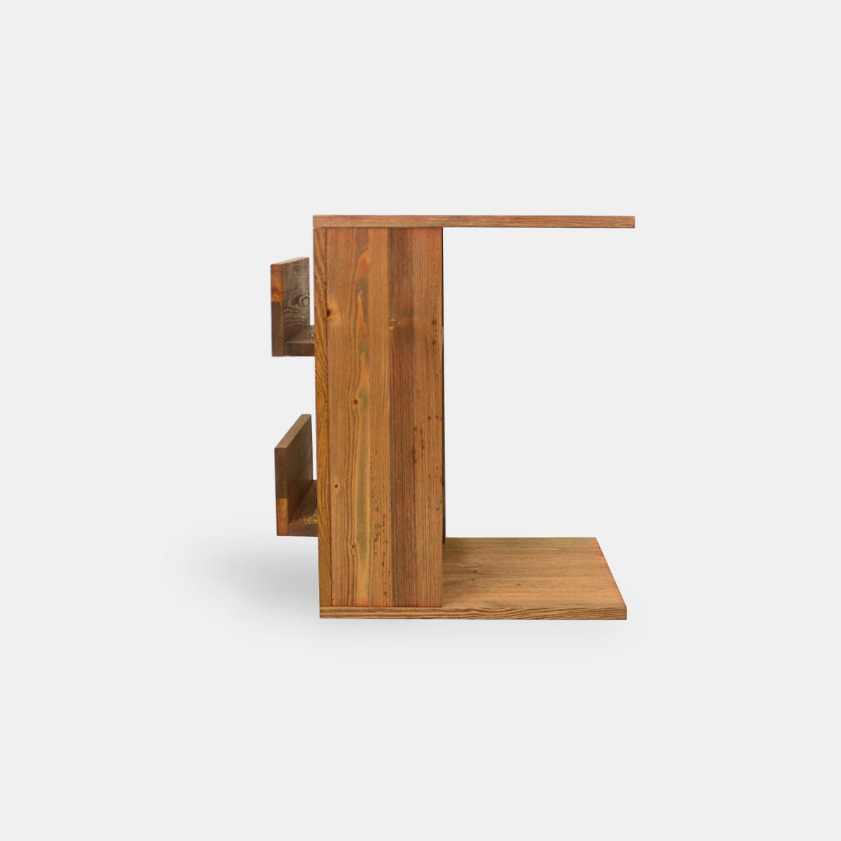 BEISTELLTISCH für den Laptop aus Eichenholz - Eichefarben, Holz (50/40/65cm) - Rawood Furniture