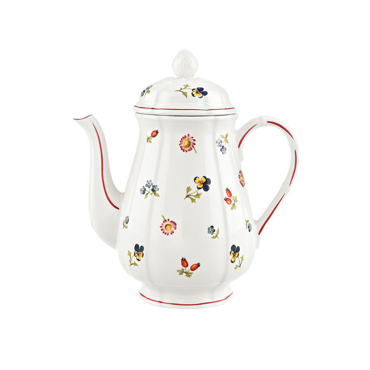 KAFFEEKANNE Petite Fleur bunt 1,25 Liter - Multicolor, Keramik (1.25L) - Villeroy & Boch