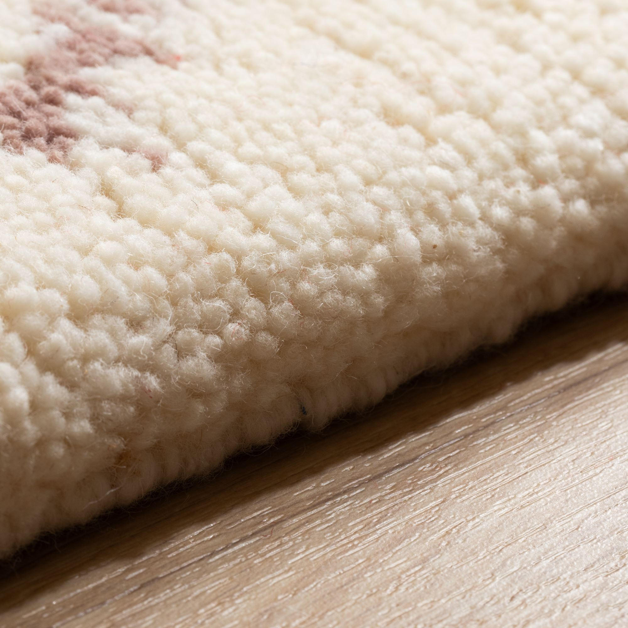 Thumbnail - Steffensmeier Berberteppich, Creme, Naturmaterialien, Rauten, Rechteckig, 170x240 cm, für Fußbodenheizung geeignet, Tepp...