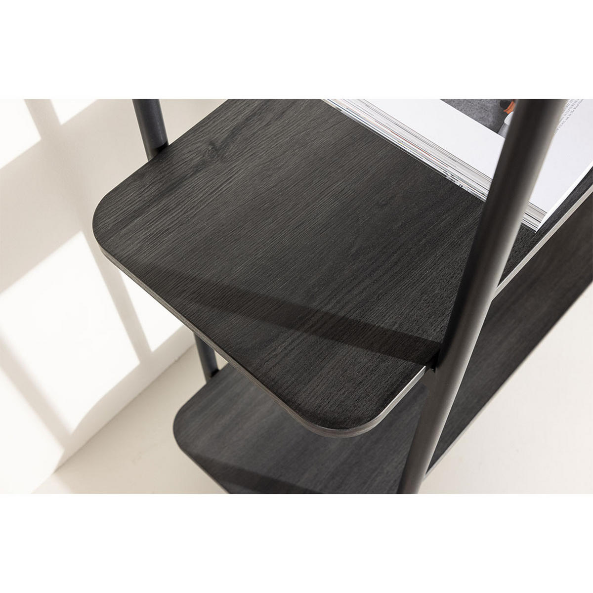 REGAL, Heim, Schwarz, Stahl, 120 x 40 x 120 cm - Schwarz, Metall (120/120/40cm) - ebuy24