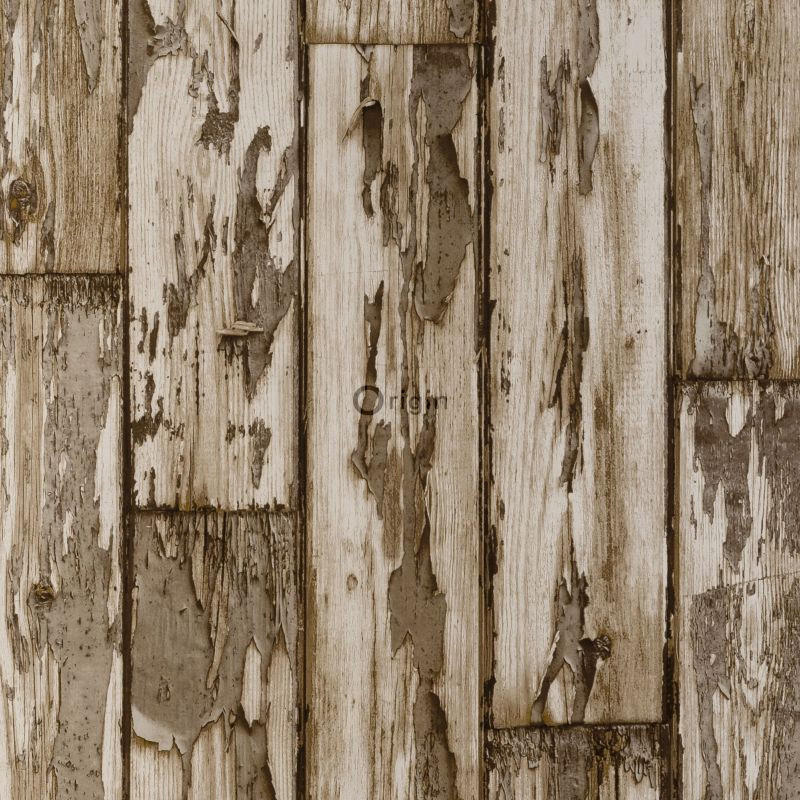 TAPETE Holz-Optik 52 cm x 10.05 m - Braun, Papier (52/1000cm) - Origin Wallcoverings