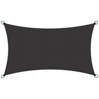 SONNENSEGEL SolVision PS9 200/400 cm rechteckig Anthrazit PE - Anthrazit, Kunststoff (400/200cm) - Sol Royal