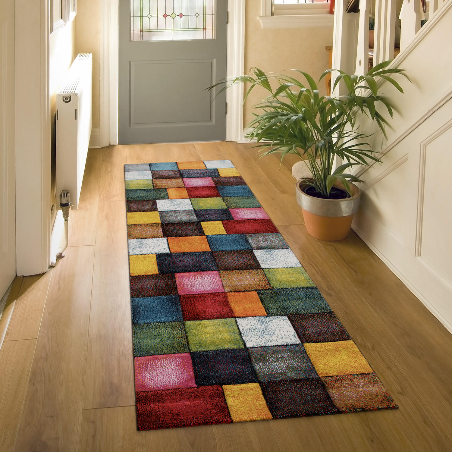 KURZFLORTEPPICH 80/300 cm Smaragd 753 - Multicolor, Textil (80/300cm) - Paco Home