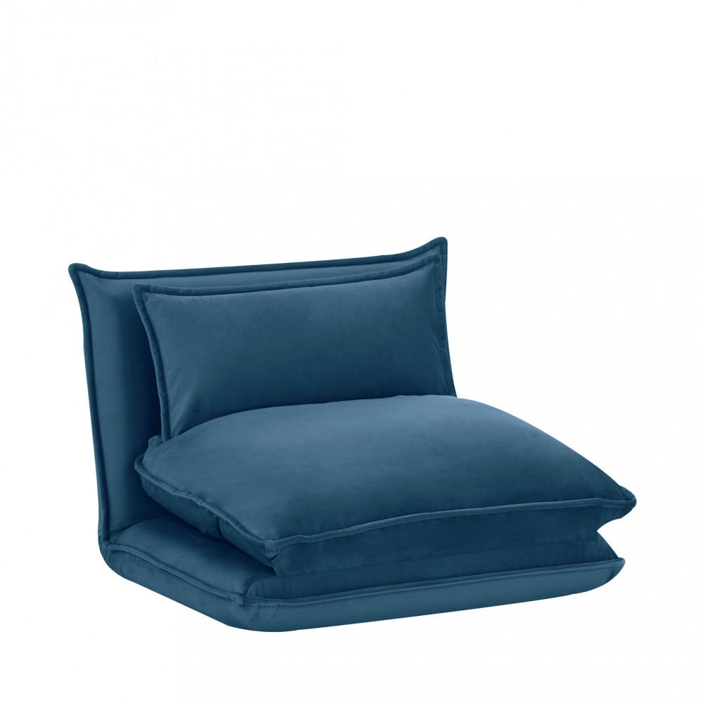 KLAPPSESSEL - Dunkelblau - Dunkelblau, Textil (83/59/77cm) - Drawer