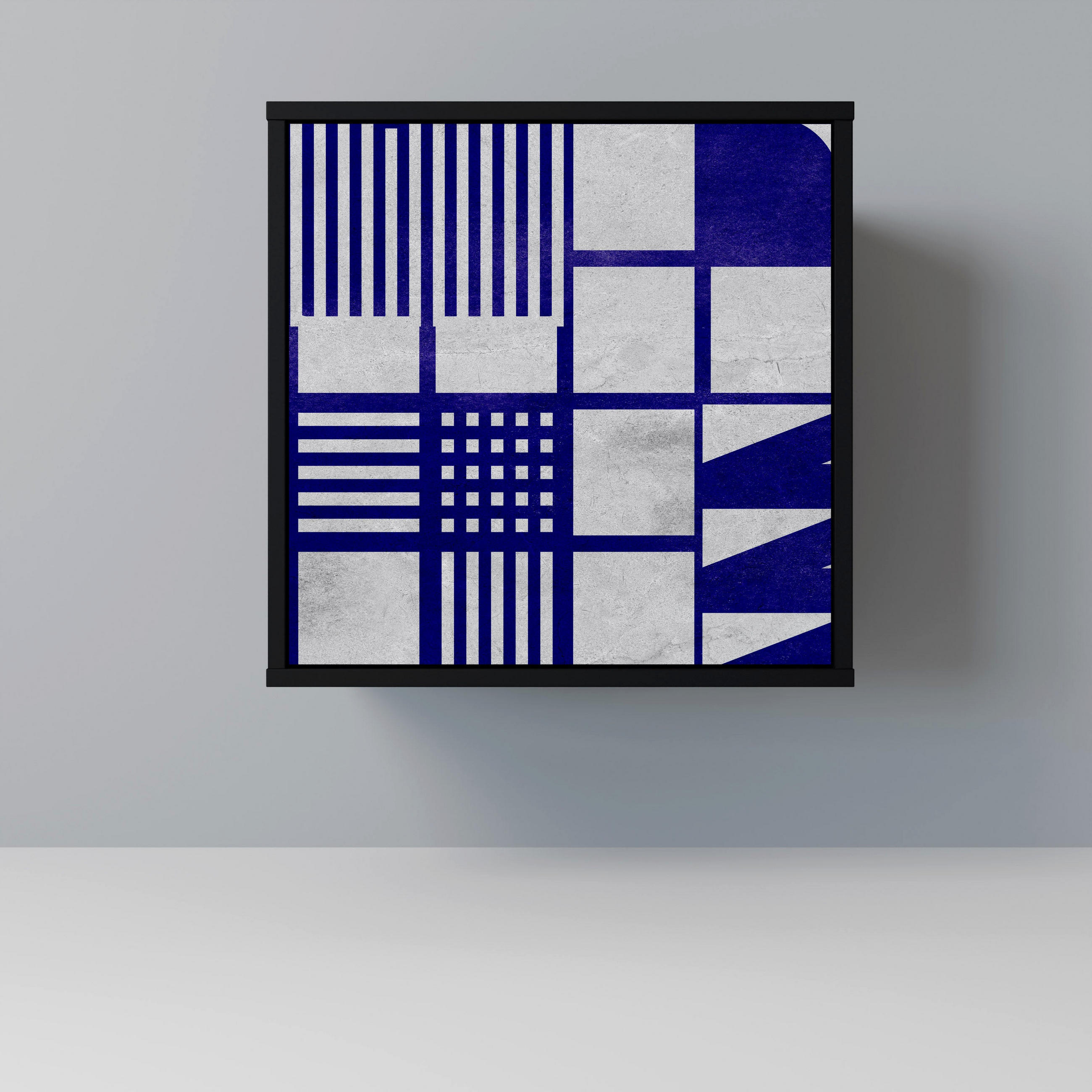 SpaceRebels Sideboard Schwarz 57.5x57.5x42 cm