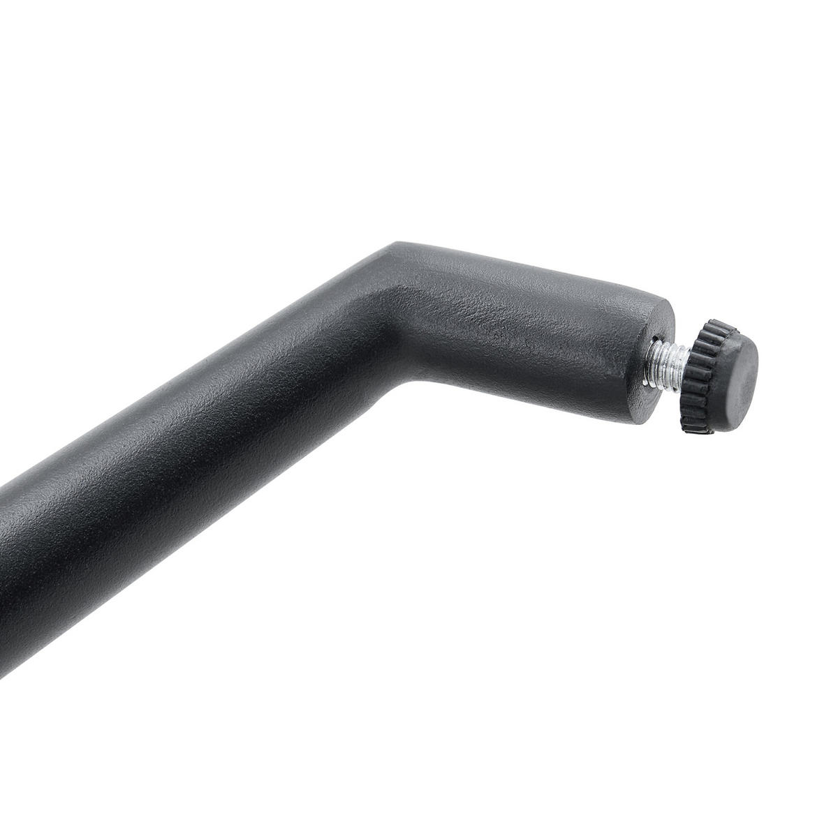 ARMLEHNSTUHL 360° drehbar Stoff Hellgrau Schwarz 2er-Set - Hellgrau, Metall (50/85/48.1cm) - Meubliv