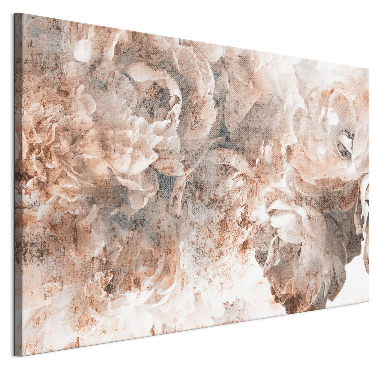 LEINWANDBILD Blumen 90x60 cm - Multicolor, Holz (90/60cm) - LUMASOUL