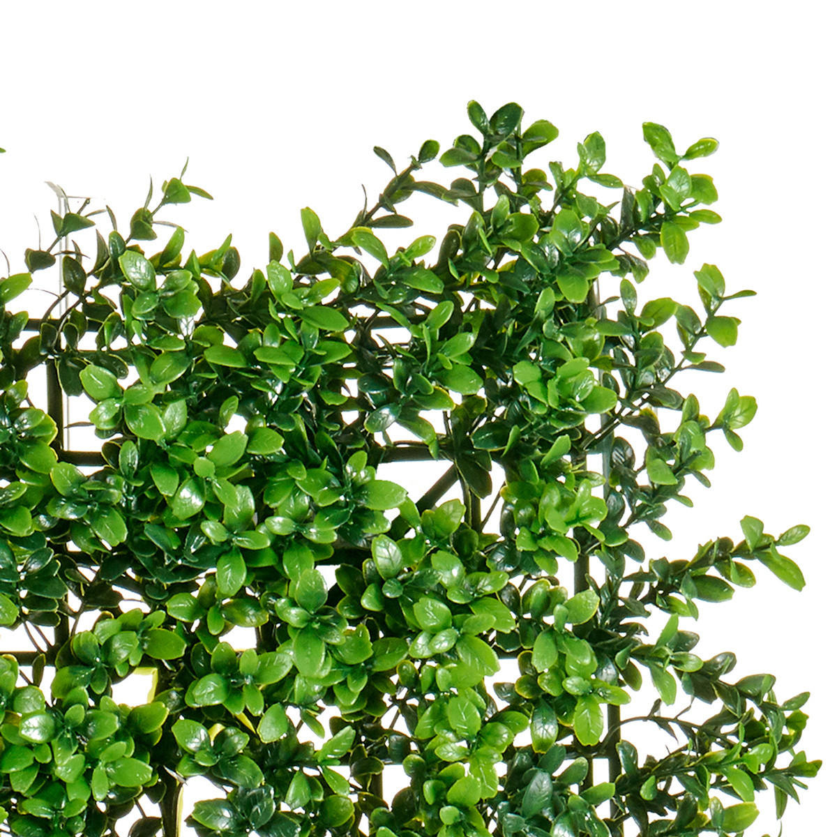 KÜNSTLICHE HECKE 50/50 cm - Grün, Kunststoff (5cm) - Ibergarden