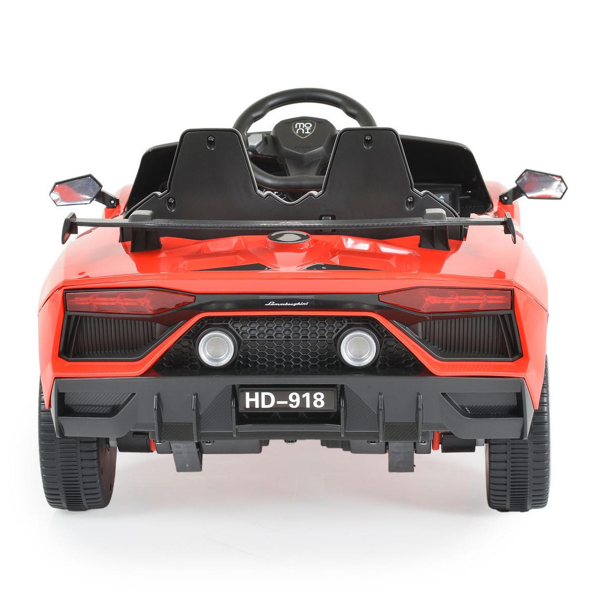 ELEKTROAUTO Chiara rot Fernbedienung zwei Motoren Kunststoffreifen - Rot, Kunststoff (106/56/45cm) - Moni