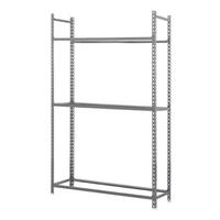 REIFENREGAL Metal Shark NO.1 HxBxT 200 x 90 x 40 cm 3 Ebenen 12 Reifen Grau - Grau, Metall (90/200/40cm) - PROREGAL