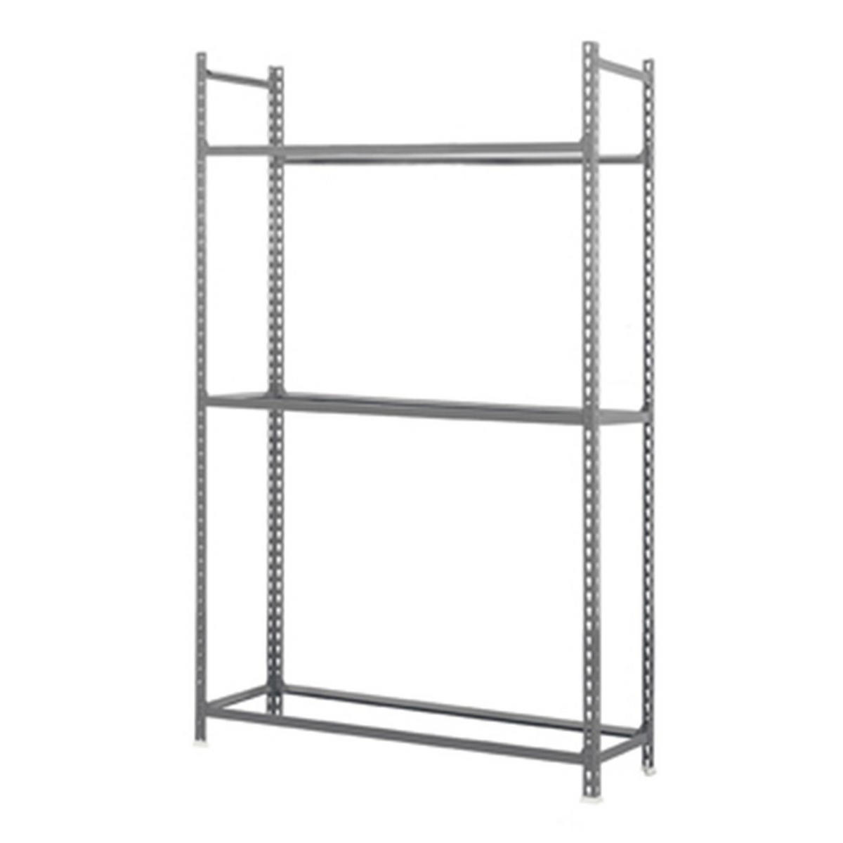 REIFENREGAL Metal Shark NO.1 HxBxT 200 x 90 x 40 cm 3 Ebenen 12 Reifen Grau - Grau, Metall (90/200/40cm) - PROREGAL