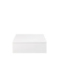 WAND-NACHTISCH mit 1 Schublade aus Holz - PUERTO - Weiss - Weiß, Holz (37/13/32cm) - Drawer