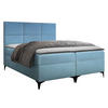 BOXBETT Fava - Blau, Holz/Textil (180/200cm) - MIRJAN24