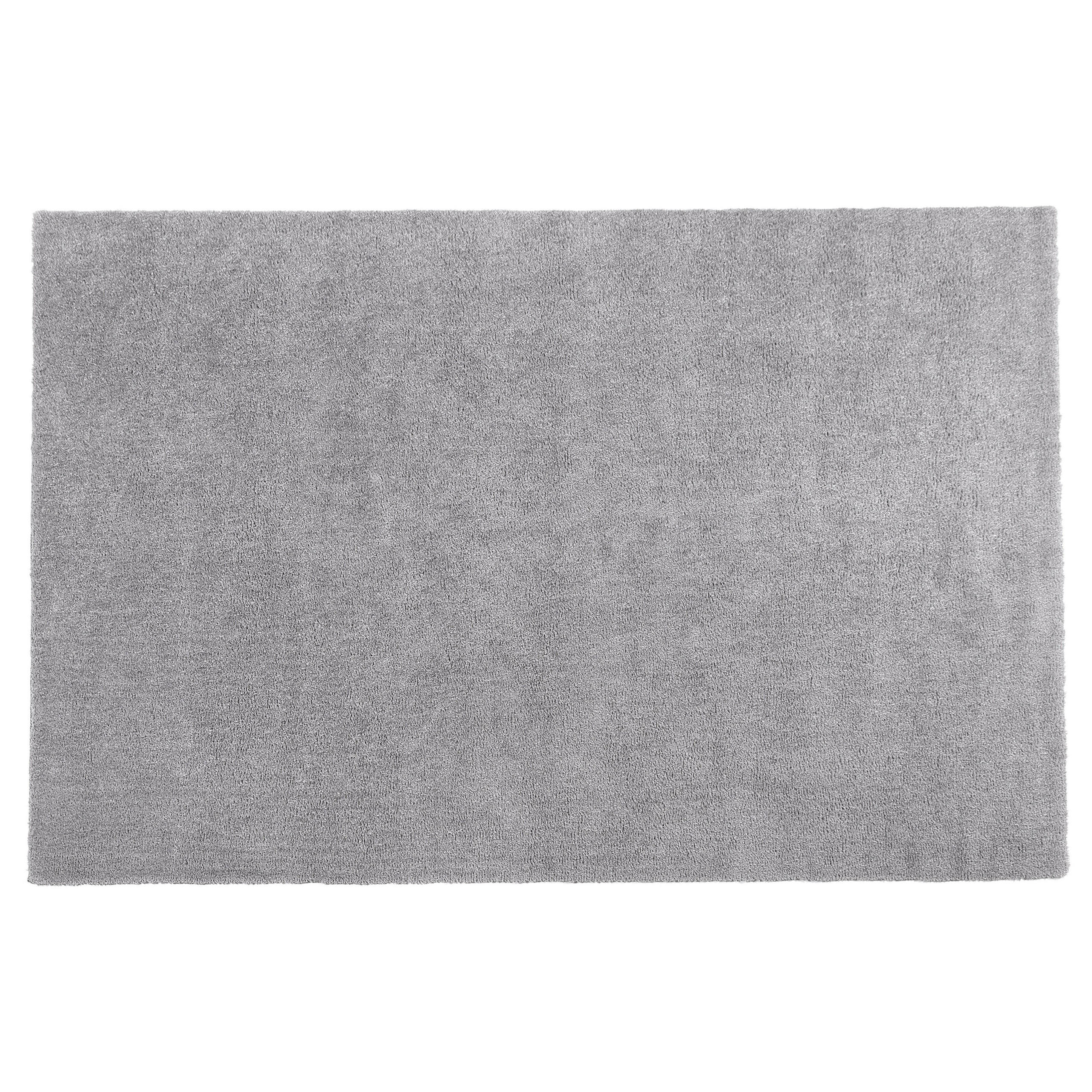 SHAGGY-TEPPICH Demre 300/200 cm - Grau, Kunststoff (200/300cm) - Beliani
