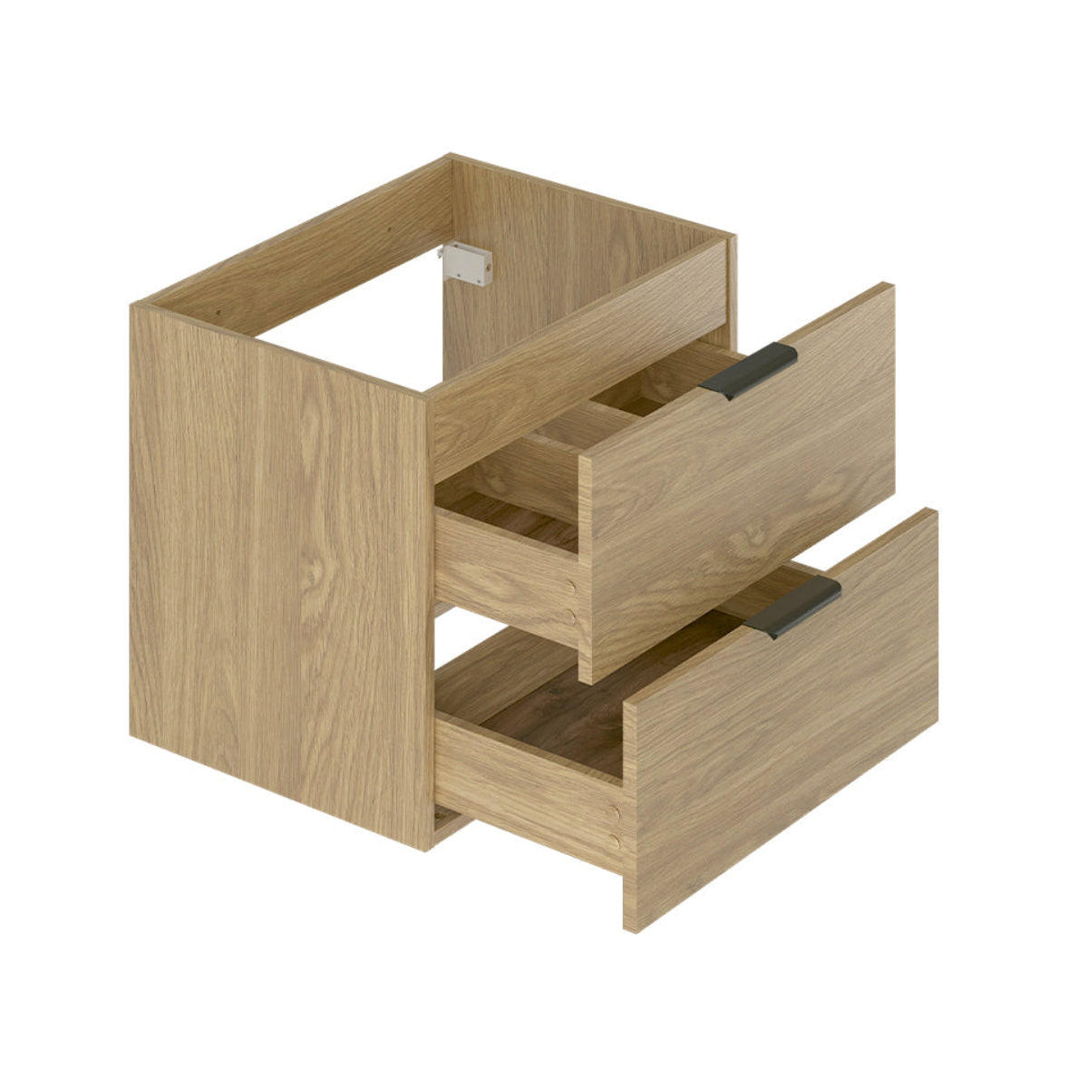 UMIVAONIK 60cm Astrid Drvo - smeđa, drvni materijal (60/50/45.8cm) - Petits-meubles