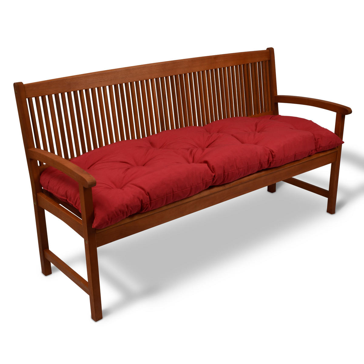 BANKPOLSTER Flair BK 120/50/8cm Rot - Rot, Textil (50/10/120cm) - Beautissu 
