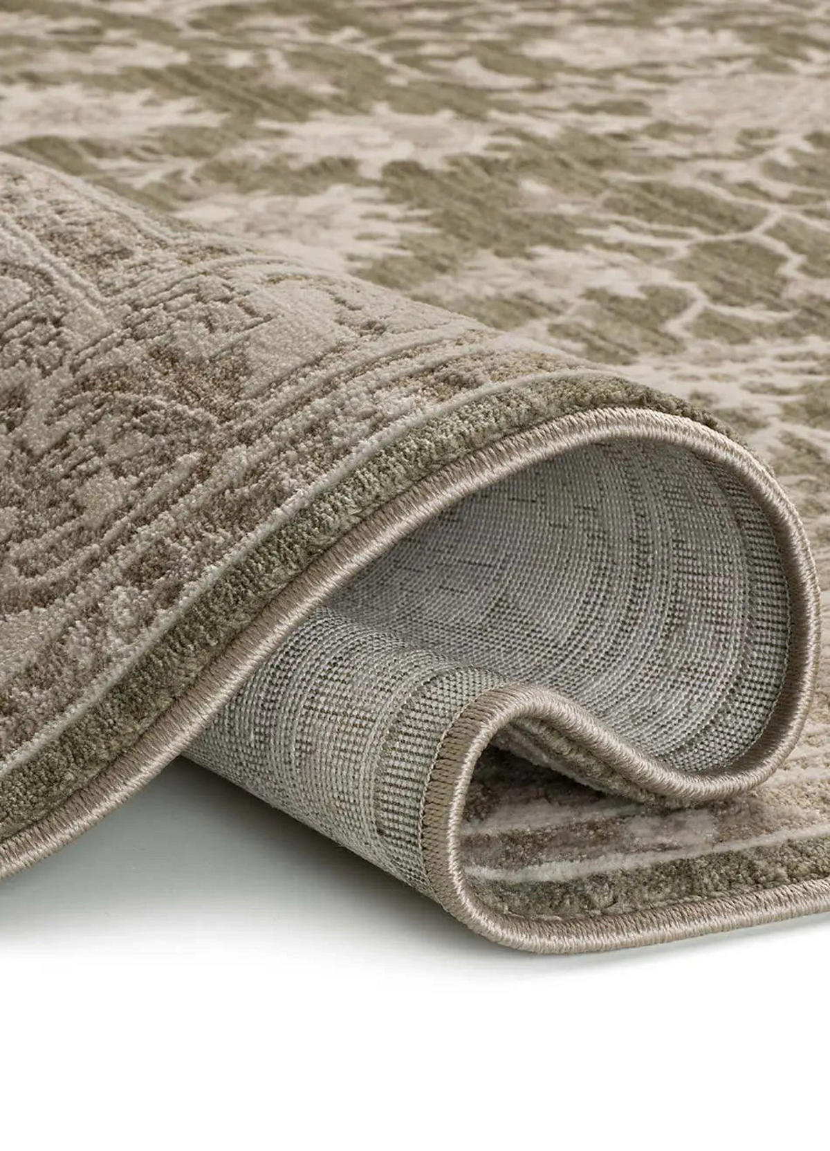 ORIENTTEPPICH Grün / Beige Ona 200/290 cm - Beige/Grün, Naturmaterialien/Textil (200/290cm) - Atticgo