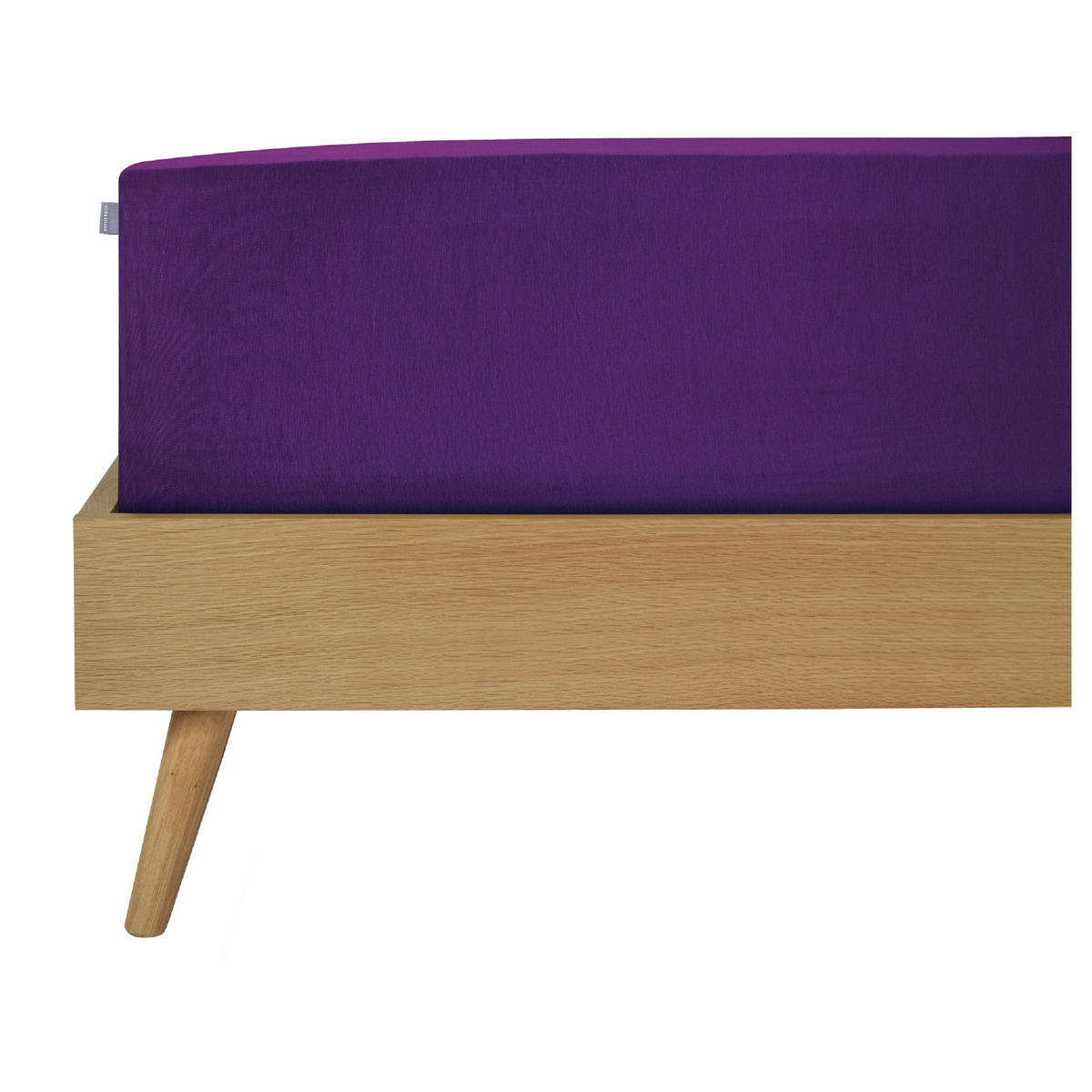 SPANNBETTLAKEN Jessi - Edeljersey - 100 x 200 cm - Lila - Lila, Textil (100/200cm) - SCHIESSER