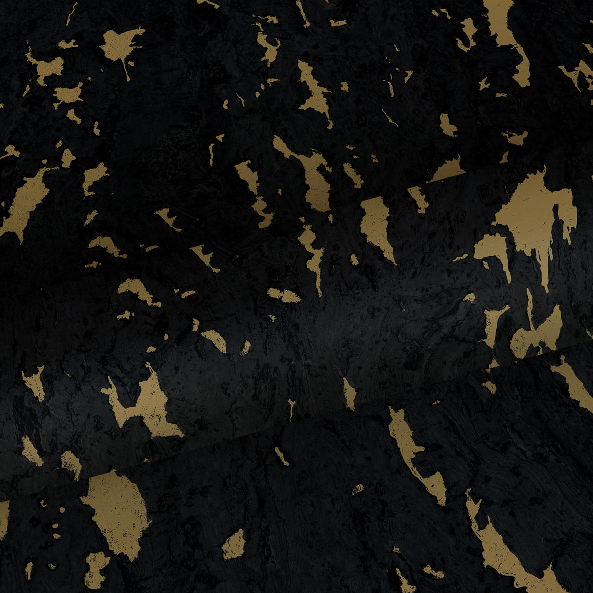 TAPETE Kork 50 x 900 cm - Schwarz, Papier (50/900cm) - ESTAhome