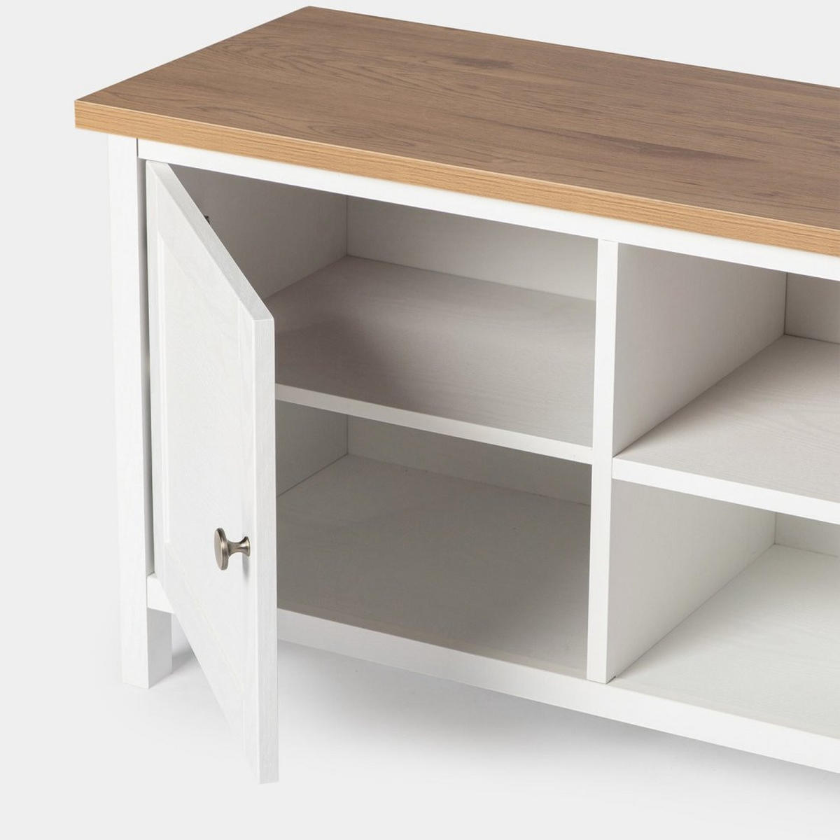 TV-ELEMENT Marais Zweifarbig 150 cm x 55 cm - Multicolor, Holzwerkstoff (150/55/40cm)