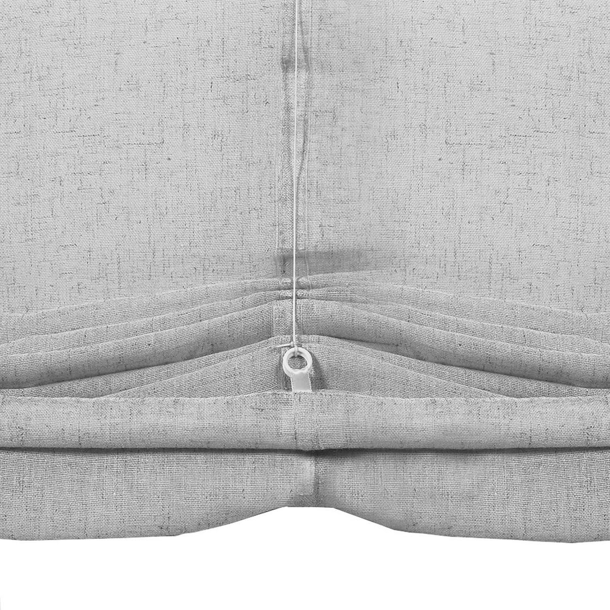 RAFFROLLOS | Grau, 105 cm x 175 cm - Grau, Kunststoff (105/175cm) - STORESDECO