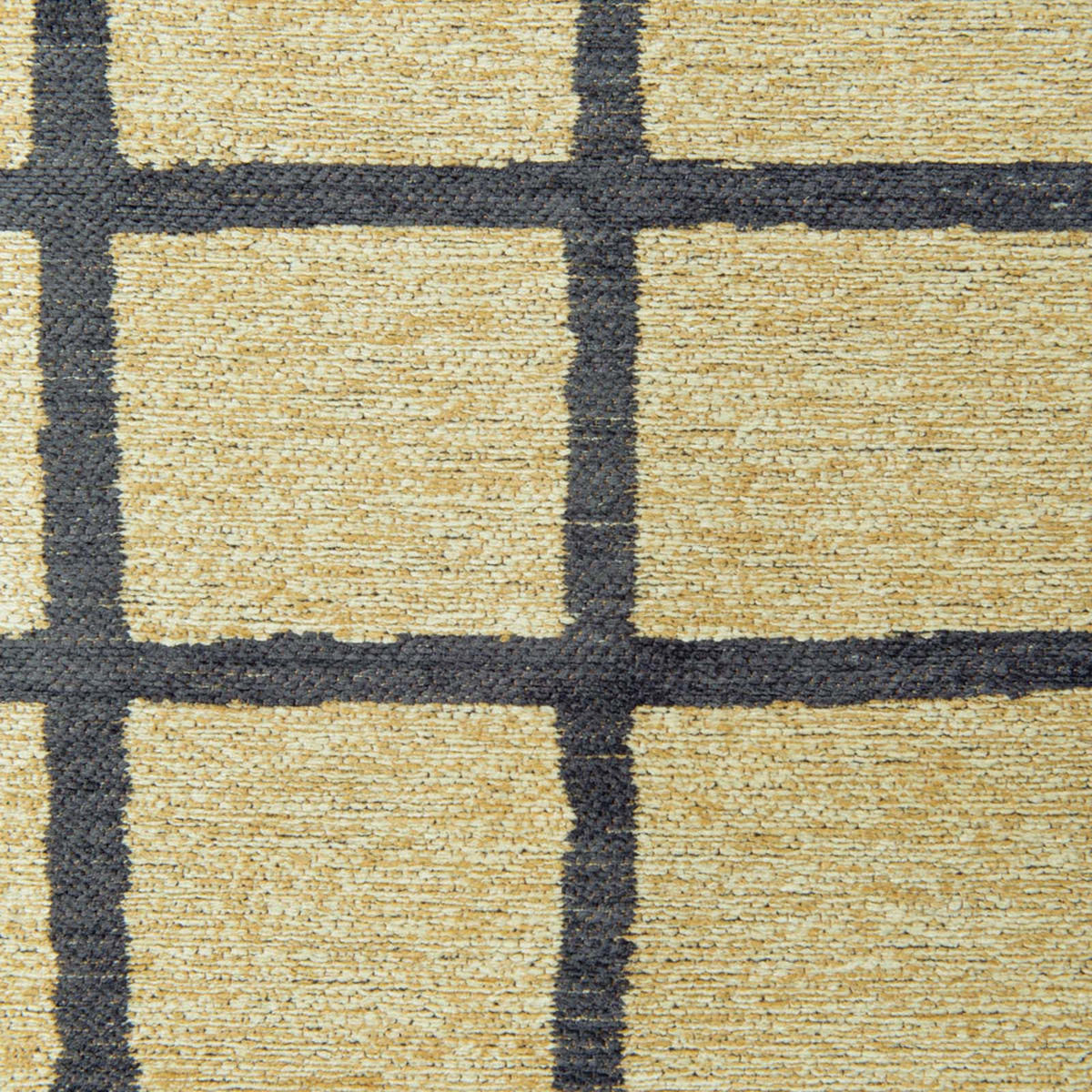 TEPPICH Caro Creamy Black 170/240 cm - Grau, Textil (170/240cm) - Lola&Moi