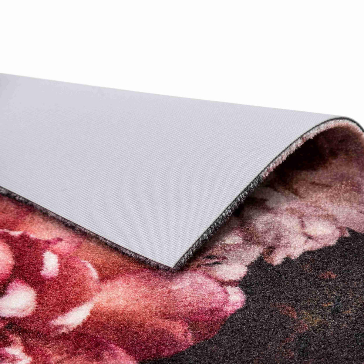 FUSSMATTE INNEN FELICIDO SCHWARZ - Schwarz, Textil (50/70cm) - Astra